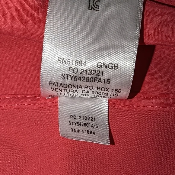 Patagonia Long Sleeved Sol Patrol Shirt, Pink, size extra large XL Patagonia - Picture 8 of 12